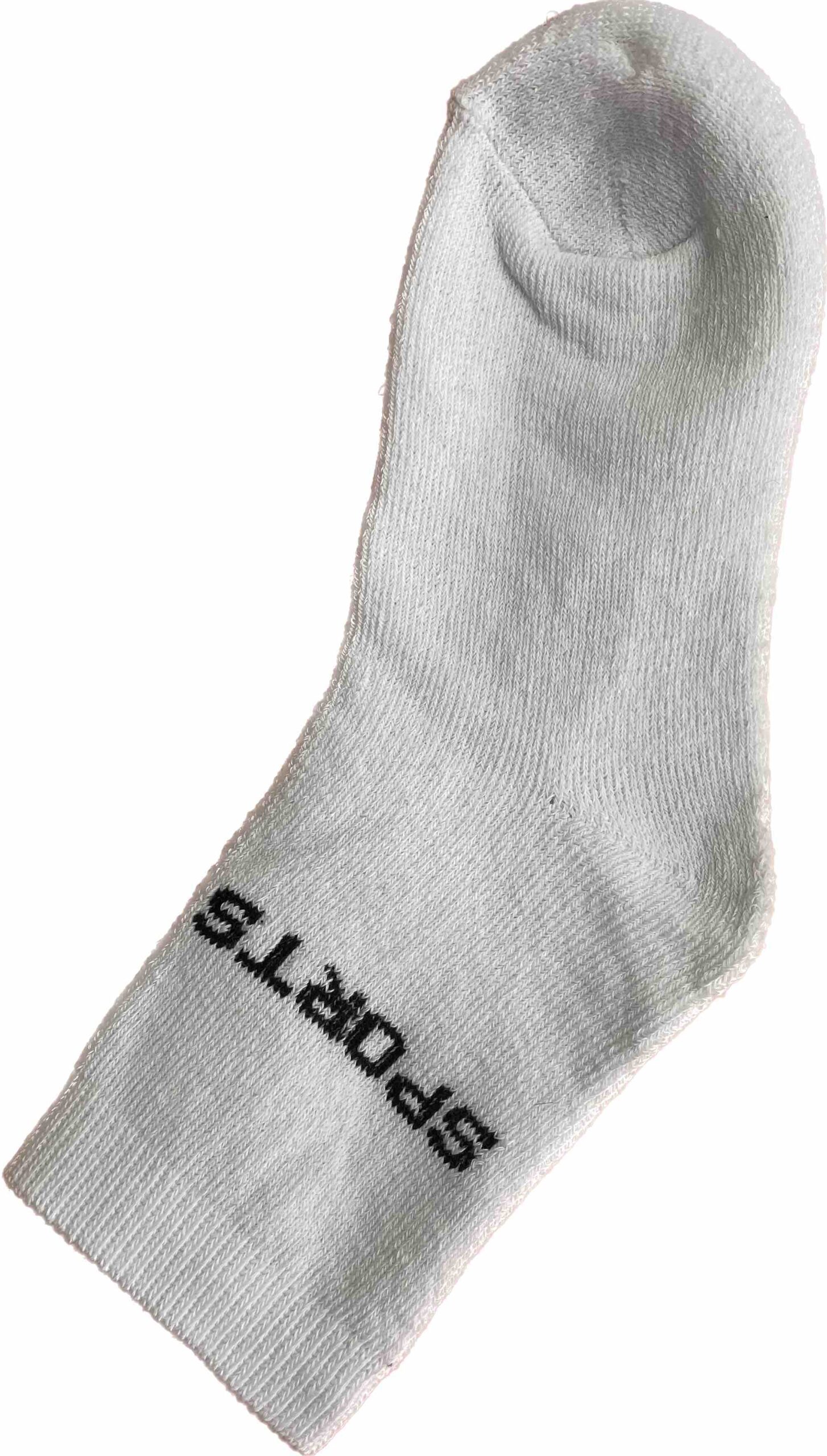 Κάλτσες σε χρώμα μαύρο , άσπρο 95 % βαμβάκι 5 % ελαστινη μέγεθος 36-40 no E1120